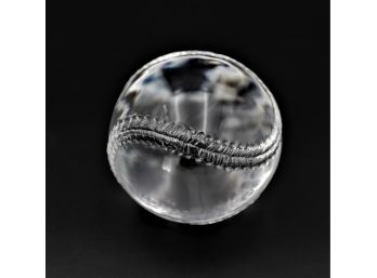 Steuben Glass Baseball