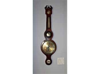 Antique Mahogany George III Style Barometer