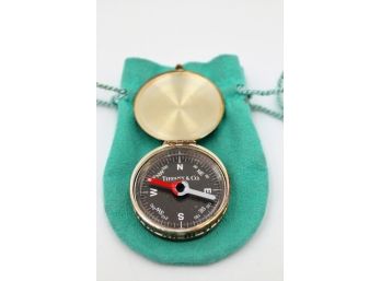 Tiffany & Co Sterling Compass