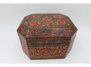 Antique Hand Painted Decorative Box