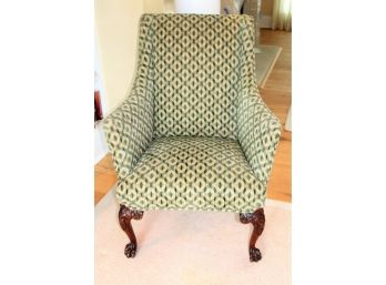 George II Irish Style Mahogany Arm Chair