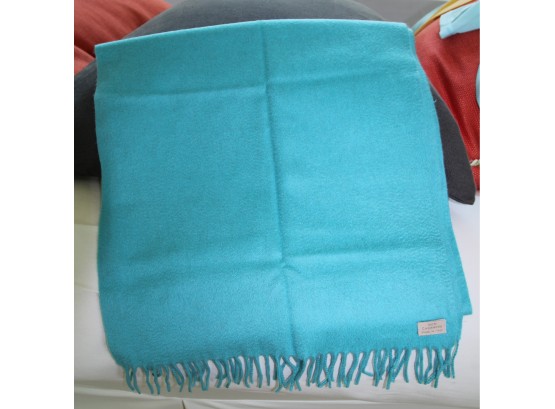 Turquoise Cashmere Scarf