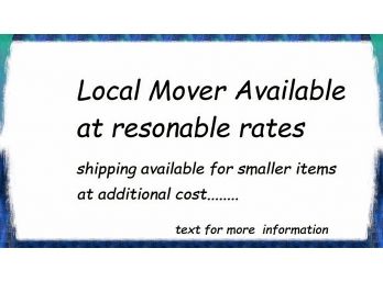 Mover Available August 10 Only