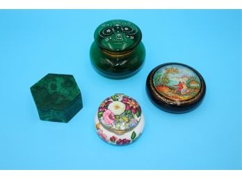 4 Small Decorative Boxes