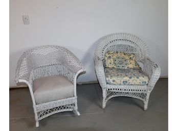 Pair Of Wicker Chairs