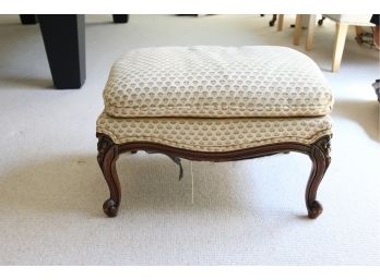 Ottoman With Cabriole Legs
