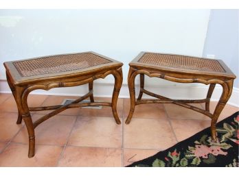 Pair Of Matching Stools/Benches