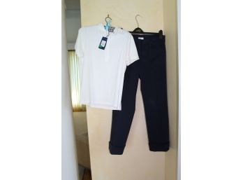Women's Pants & Polo Shirt