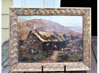 John A. Monteith Cottage Painting