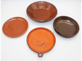 Redware Dishes