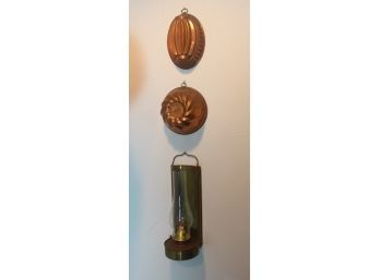 Copper Molds And Lantern