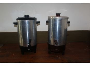 2 Coffee Pots 30 Cups