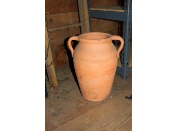 Terra Cotta Vase With Handles