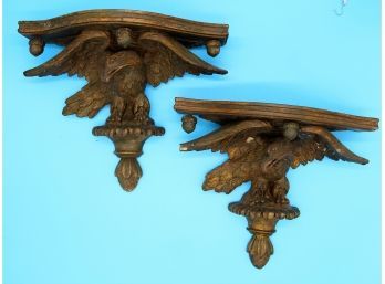 Eagle Sconce Pair