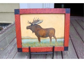 Louis Lehtonen Moose Painting