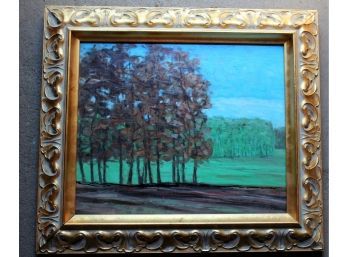 Framed Oil Painting -Landscape Signed
