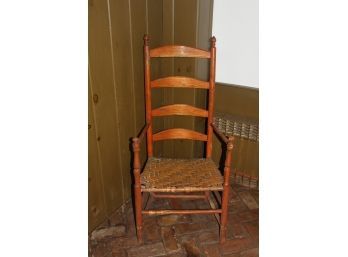Early 19th C Ladder Back Chair