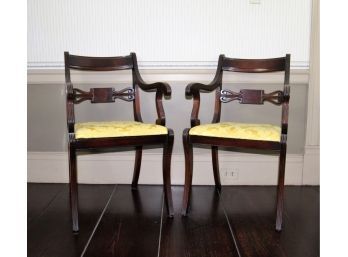 Pair Of Antique Mahogany Chairs