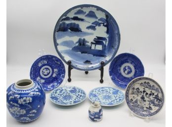 Blue & White Asian Collection