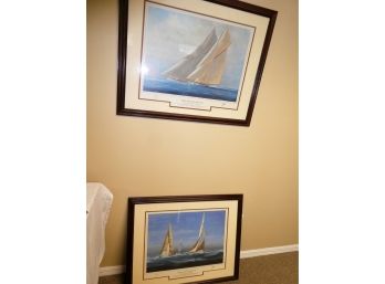 Pair Of Special Edition Signed Prints