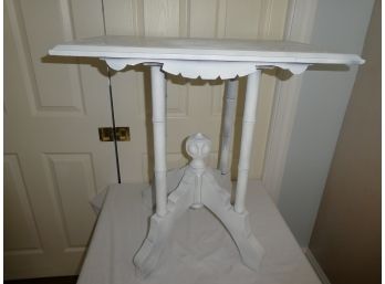 White Wood Table