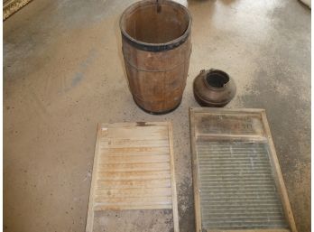 Barrel, Pot & Washboards