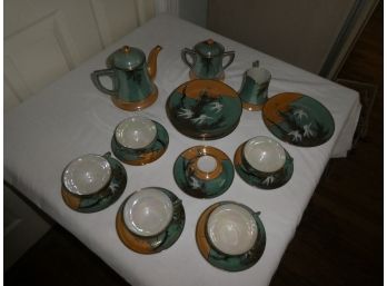 Hand Painted Japanese Luncheon Set