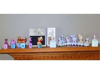 16 Pieces For Baby  With Pooh Bear And Precious Moments