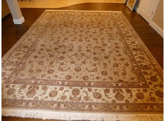 Oriental Rug With Blues & Gray