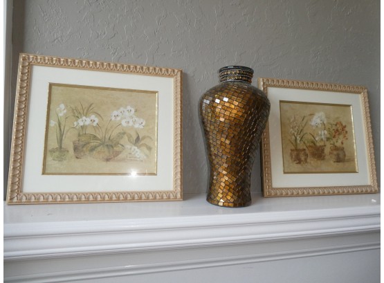 Mosaic Vase & Prints