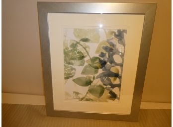 Framed Print Of Leaves