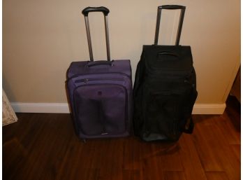 Pair Of Rolling Luggage Pieces