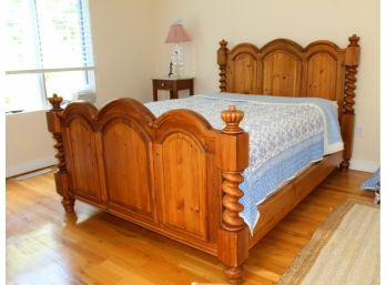 Full Sized Wood Bed