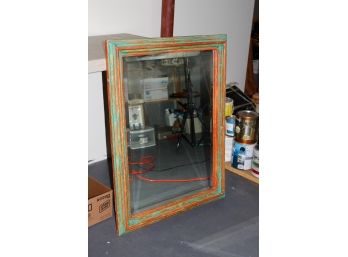 Antique Farmhouse Beveled Mirror