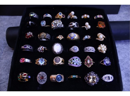 46 Assorted Rings