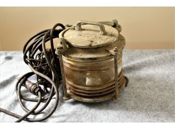 Antique Round Ship Lantern