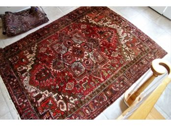 Antique Hand-knotted Persian Rug  95'W X 124.5'l