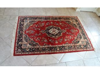 Hand-Knotted Wool  Persian Rug   76'l X 47'w
