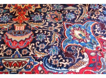 Hand-Knotted Gorgeous Room Size Wool Iranian Rug