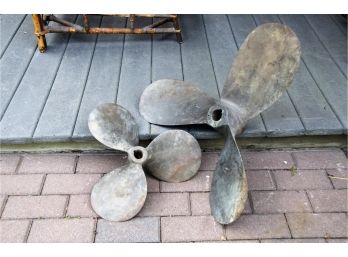 Two Boat Propellers