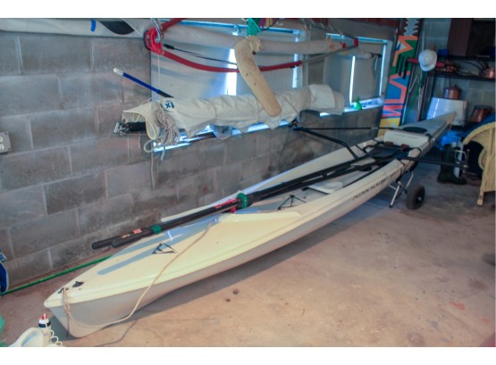 Alden Quest 16’ Rowing- Single Shell With Paddles (Paid Over $4000.00)