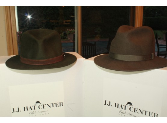 Trio Of High Quality Hats-Borsalino   🎅🎁👔