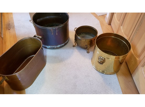 Copper Buckets & Brass Pots