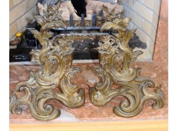 Decorative Metal Fireplace Accents