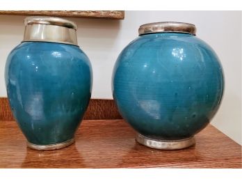 Turquoise Decorative Vases