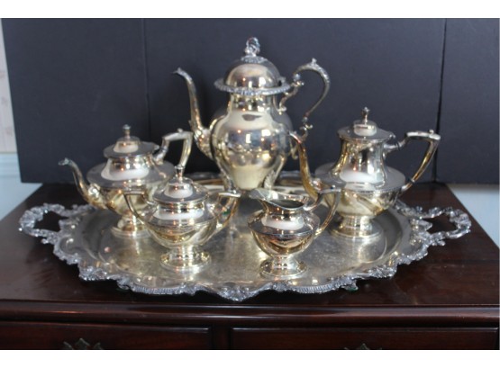 Stunning Silverplate Tea Set