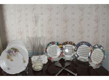 German & French Lunch Plates, Limoges & More