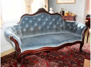 Matching Victorian Chair & Settee