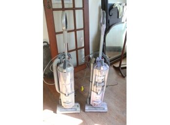 Pair Of Working Shark Upright Vaccums