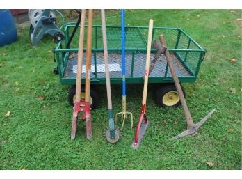 Garden Cart & Tools